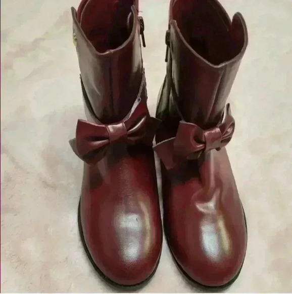 Daks bow boots size 6 women new - Picture 3 of 9